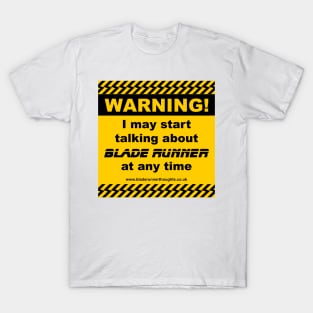 Blade Runner Warning 01 T-Shirt